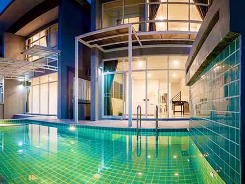 บ้านพักหัวหิน แกรนด์สิริ หัวหิน พูลวิลล่า Grandsiri Huahin poolvilla Hotel ที่พักหัวหินหมาเข้าได้ Pool villa หัวหินติดทะเล  ทะเลหัวหิน